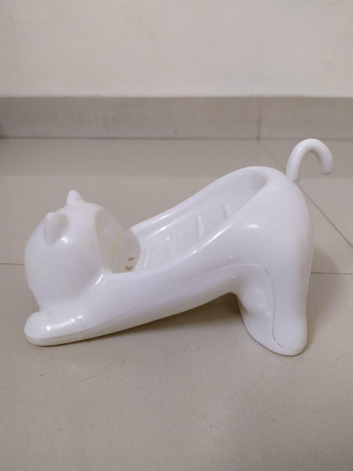 Cat Shaped Soap Box Pack of 2